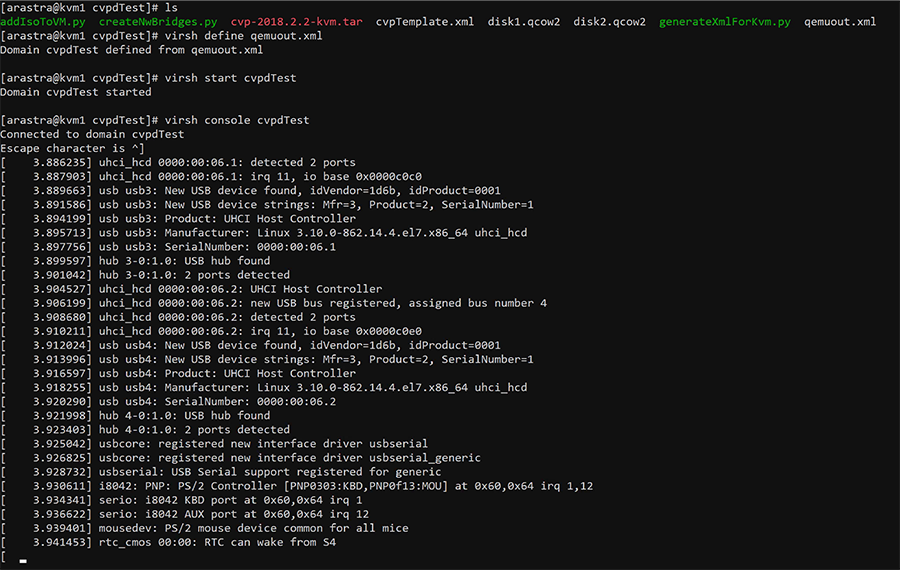 CloudVision Deploying CVP on KVM Arista
